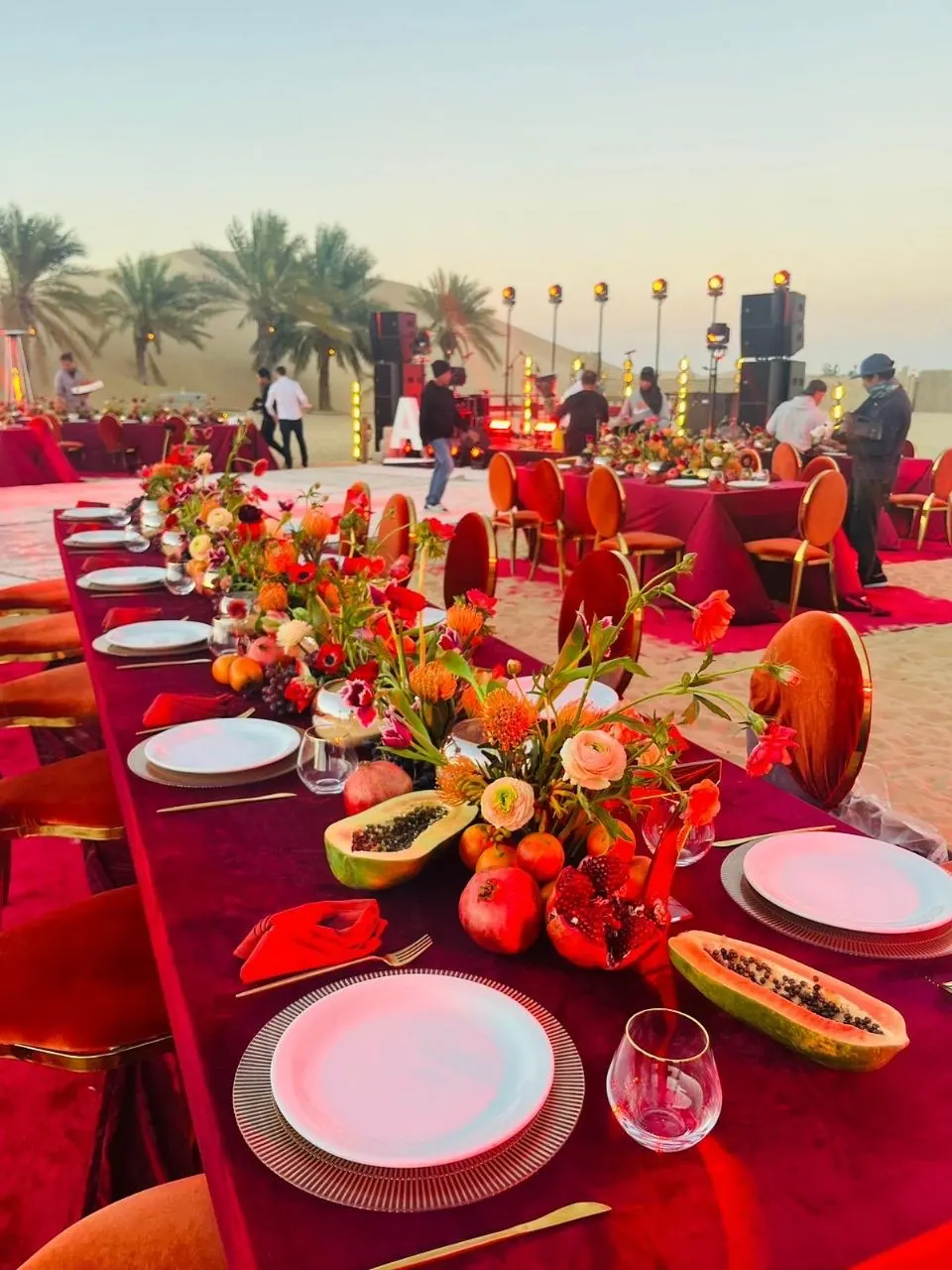 Gala tablescape